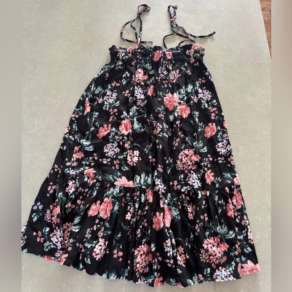 AE Black & Floral Dress